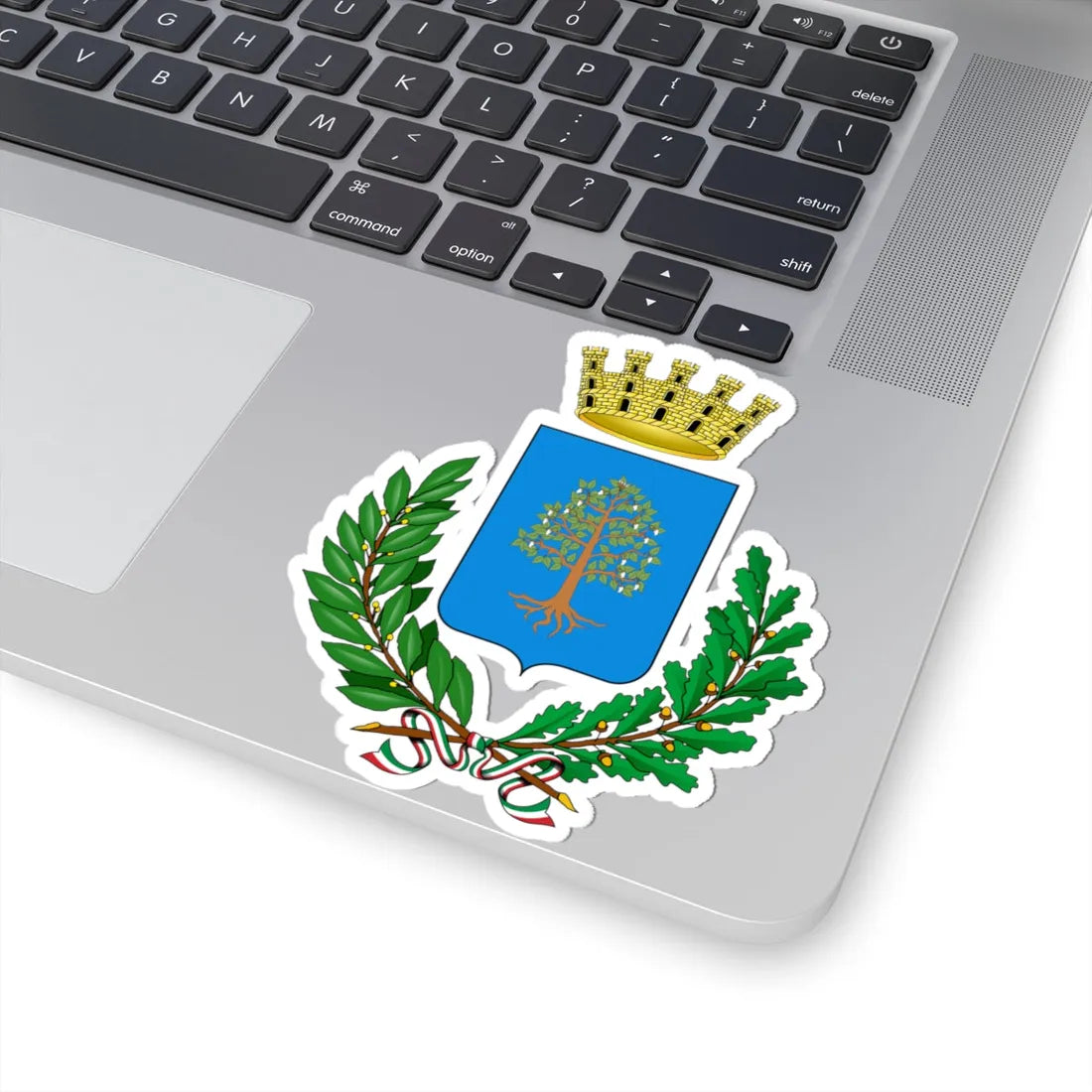 Brugherio-Stemma (Italy) (Coat of Arms) STICKER Vinyl Kiss-Cut Decal - The Sticker Space