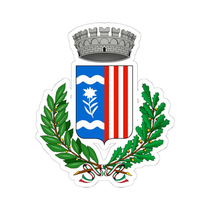Brumano-Stemma (Italy) (Coat of Arms) STICKER Vinyl Kiss-Cut Decal 6 Inch White - The Sticker Space