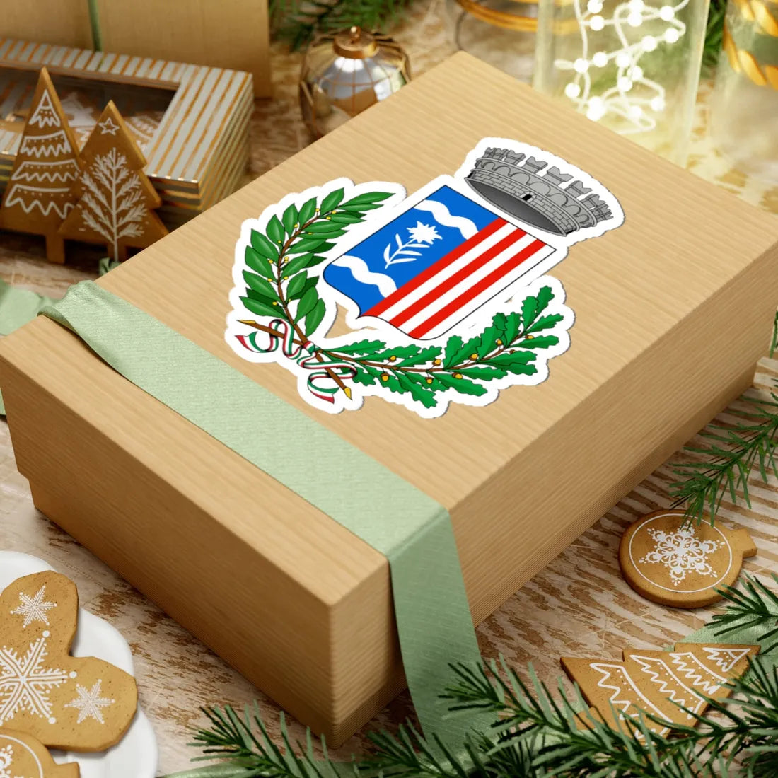 Brumano-Stemma (Italy) (Coat of Arms) STICKER Vinyl Kiss-Cut Decal - The Sticker Space