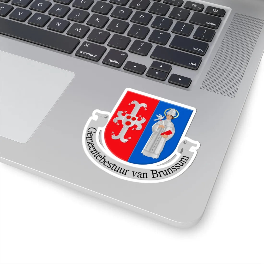 Brunssum wapen (Netherlands) (Coat of Arms) STICKER Vinyl Kiss-Cut Decal - The Sticker Space