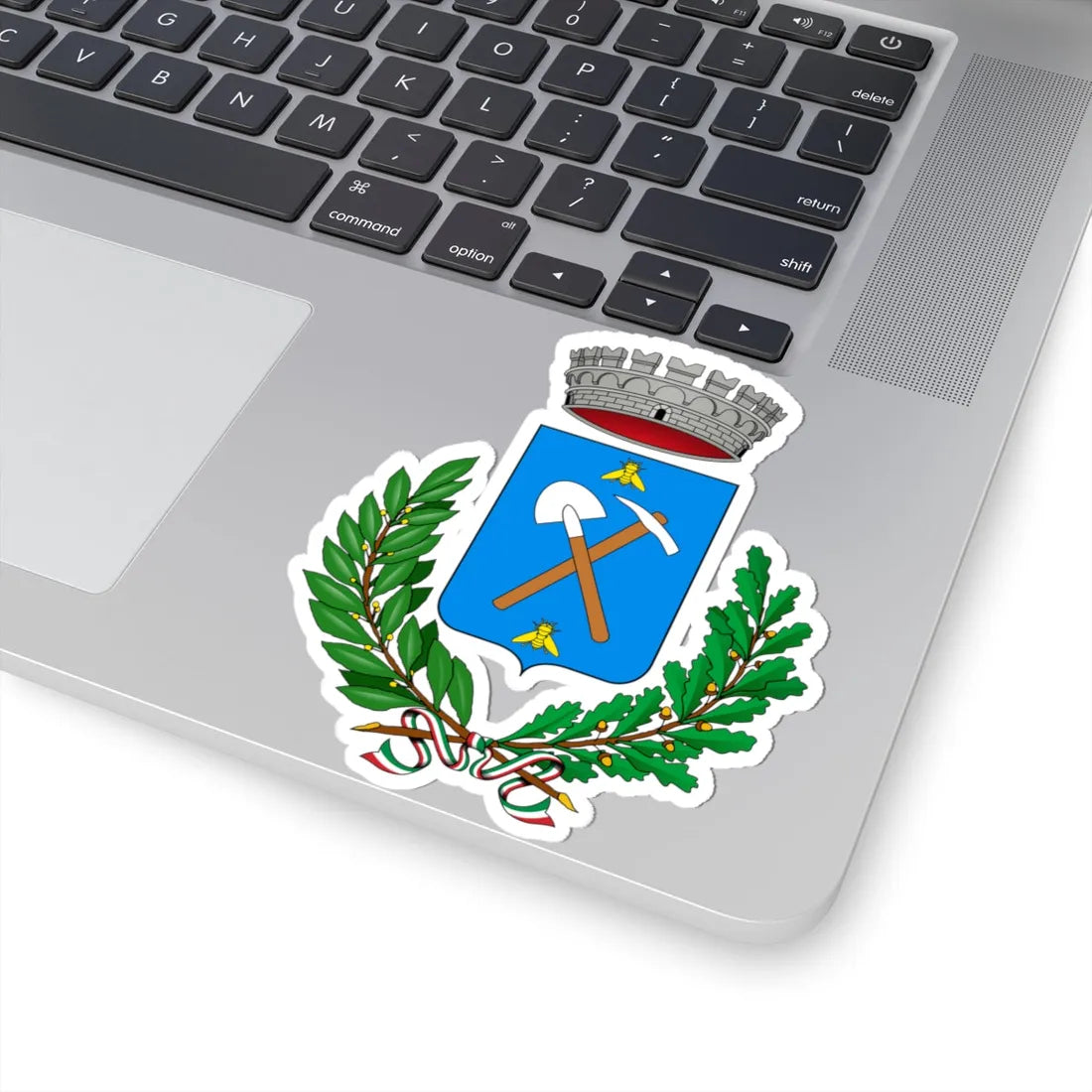 Brusaporto-Stemma (Italy) (Coat of Arms) STICKER Vinyl Kiss-Cut Decal - The Sticker Space