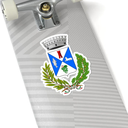 Brusimpiano-Stemma (Italy) (Coat of Arms) STICKER Vinyl Kiss-Cut Decal - The Sticker Space