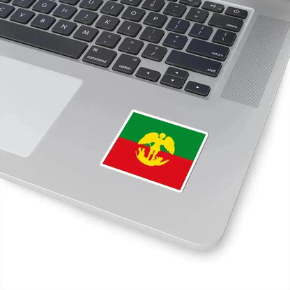 Brussel vlag (Belgium) STICKER Vinyl Kiss-Cut Decal - The Sticker Space