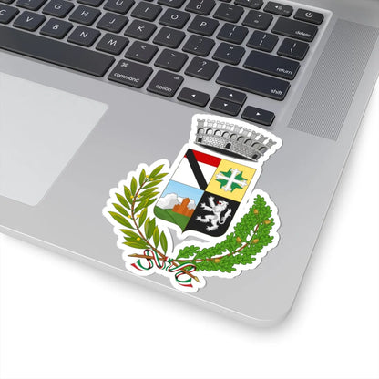 Brusson Italia-Stemma (Italy) (Coat of Arms) STICKER Vinyl Kiss-Cut Decal - The Sticker Space