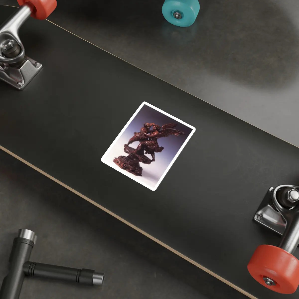 SKU:18552789353074228004 Sticker types:White Shape:Die-Cut Sizes:4" × 4"