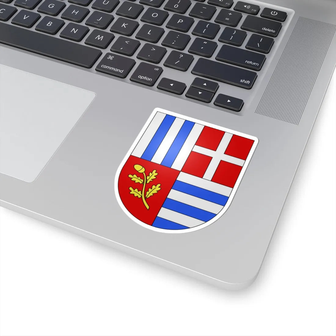Bruzella-coat of arms (Switzerland) (Coat of Arms) STICKER Vinyl Kiss-Cut Decal - The Sticker Space
