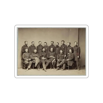 Brvt. Maj. General Wm. T. Ward And Staff (U.S. Civil War) STICKER Vinyl Die-Cut Decal White Die-Cut 6 Inch - The Sticker Space