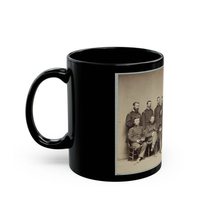 Brvt. Maj. General Wm. T. Ward And Staff (U.S. Civil War) Black Coffee Mug