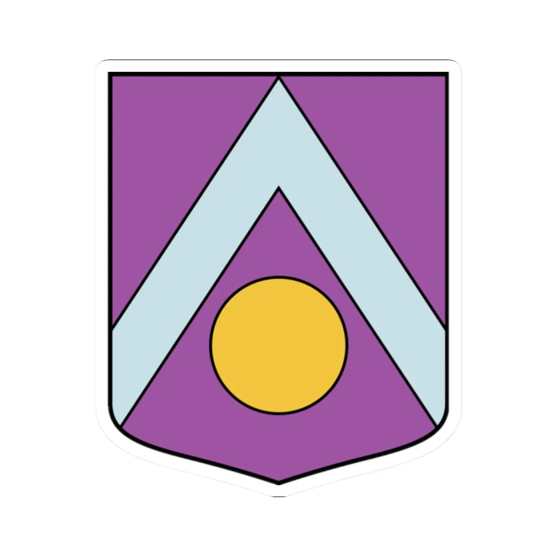 Brīvzemnieku pagasts COA (Latvia) (Coat of Arms) STICKER Vinyl Kiss-Cut Decal - The Sticker Space