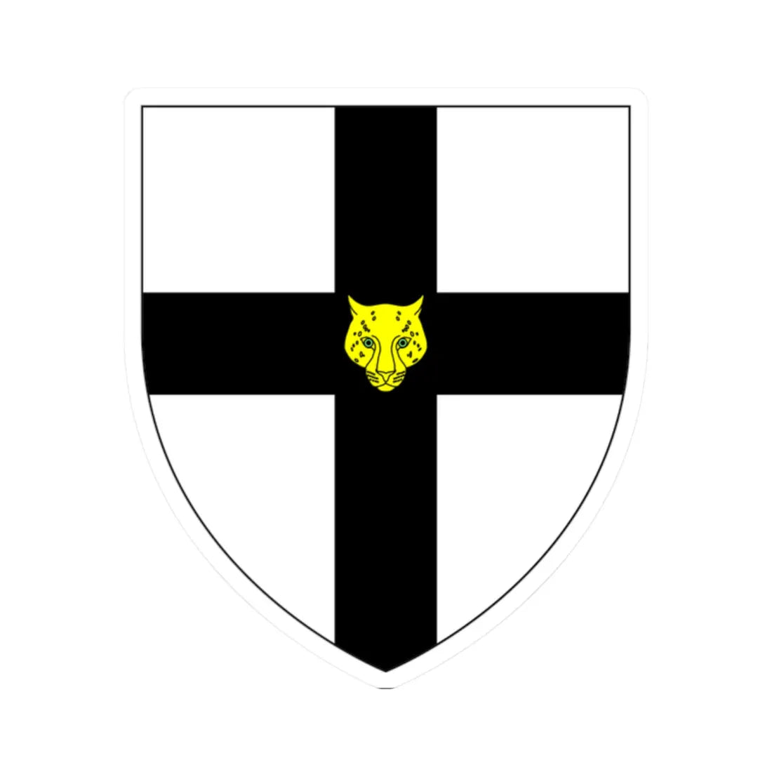 BrydgesArms (England) (Coat of Arms) STICKER Vinyl Kiss-Cut Decal 2 Inch White - The Sticker Space