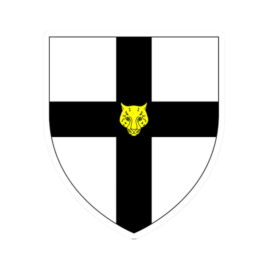 BrydgesArms (England) (Coat of Arms) STICKER Vinyl Kiss-Cut Decal 2 Inch White - The Sticker Space