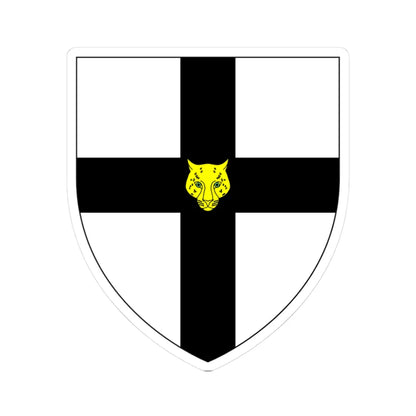 BrydgesArms (England) (Coat of Arms) STICKER Vinyl Kiss-Cut Decal 3 Inch White - The Sticker Space