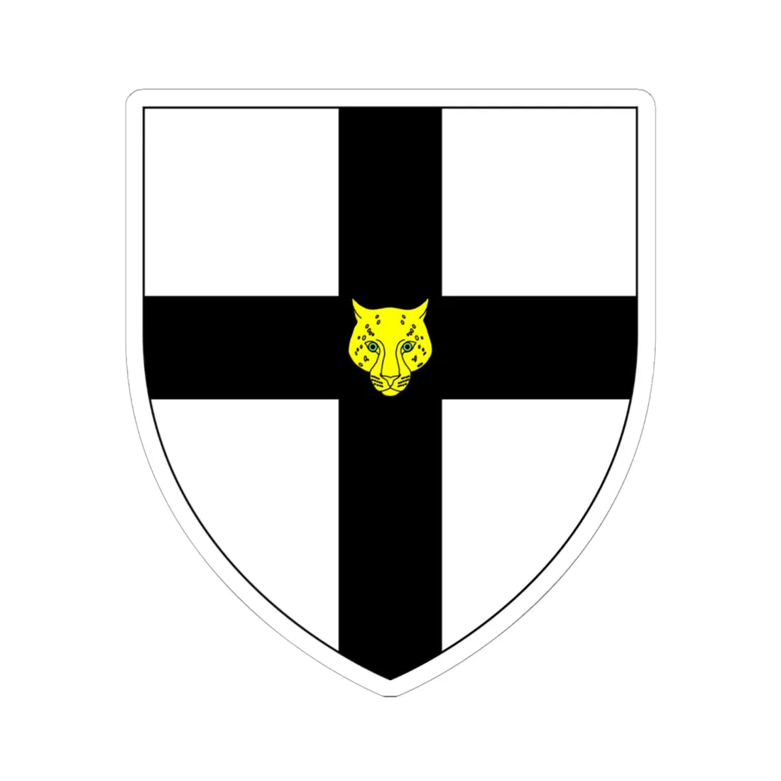 BrydgesArms (England) (Coat of Arms) STICKER Vinyl Kiss-Cut Decal 6 Inch White - The Sticker Space