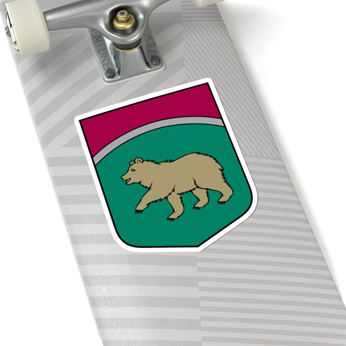 Bērzaunes pagasta ģerbonis (Latvia) (Coat of Arms) STICKER Vinyl Kiss-Cut Decal - The Sticker Space