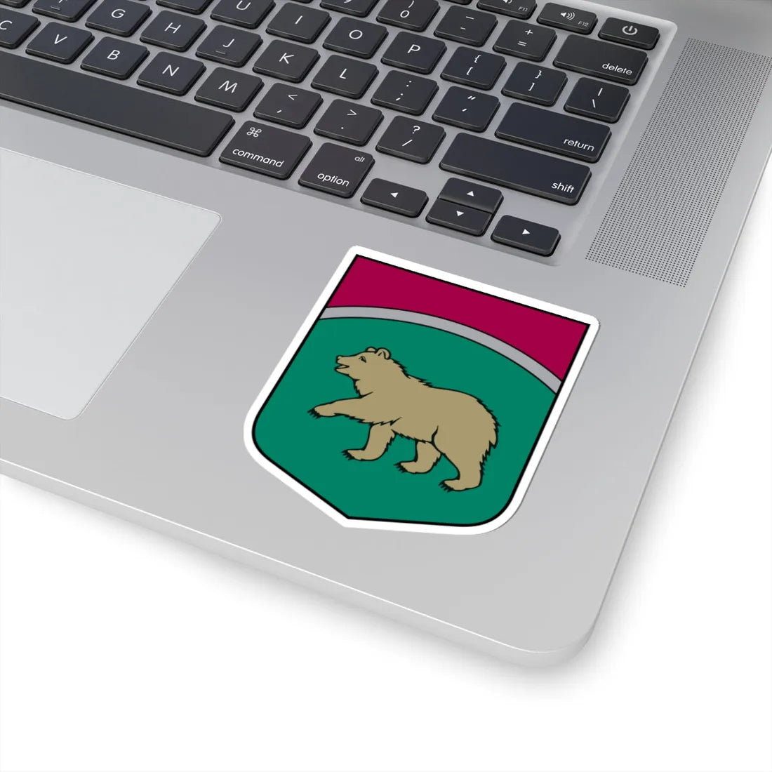 Bērzaunes pagasta ģerbonis (Latvia) (Coat of Arms) STICKER Vinyl Kiss-Cut Decal - The Sticker Space