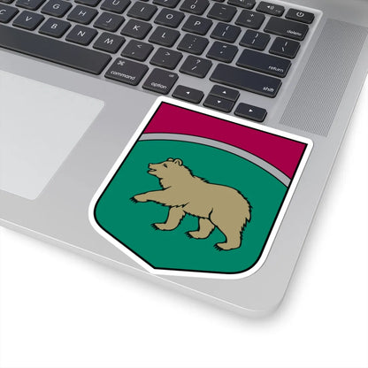 Bērzaunes pagasta ģerbonis (Latvia) (Coat of Arms) STICKER Vinyl Kiss-Cut Decal - The Sticker Space