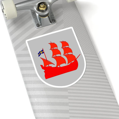 Båstad-vapen (Sweden) (Coat of Arms) STICKER Vinyl Kiss-Cut Decal - The Sticker Space