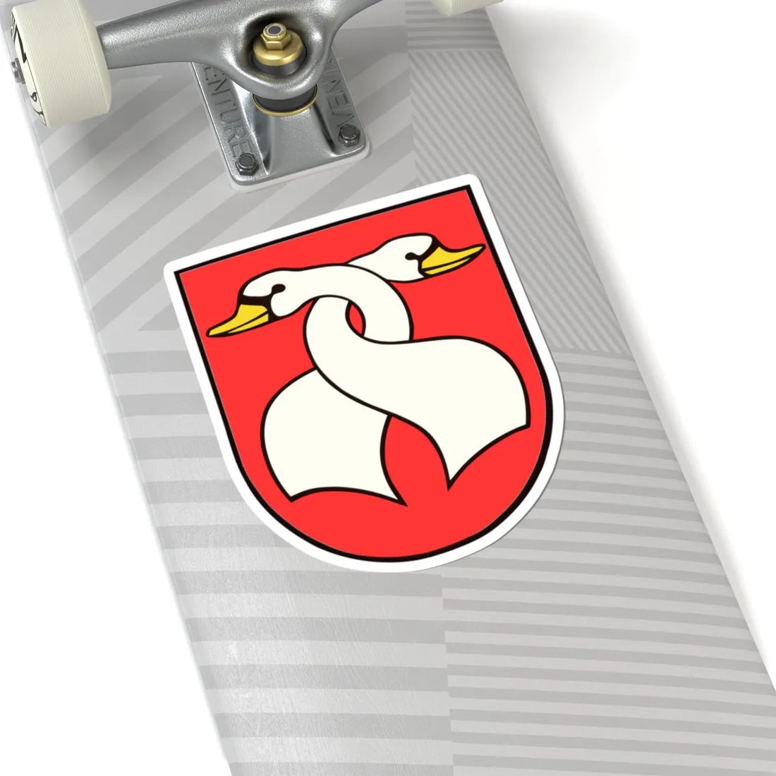 Bütschwil Wappen (Switzerland) (Coat of Arms) STICKER Vinyl Kiss-Cut Decal - The Sticker Space