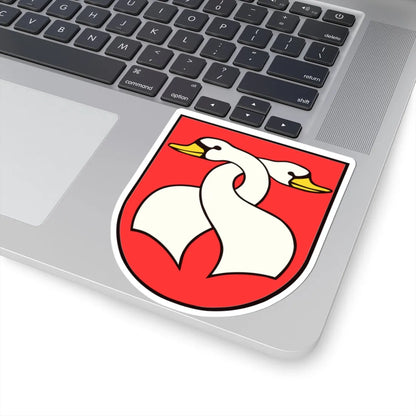 Bütschwil Wappen (Switzerland) (Coat of Arms) STICKER Vinyl Kiss-Cut Decal - The Sticker Space