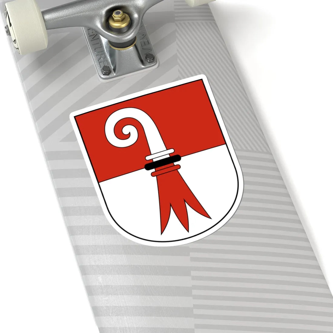 Bättwil-blazon (Switzerland) (Coat of Arms) STICKER Vinyl Kiss-Cut Decal - The Sticker Space