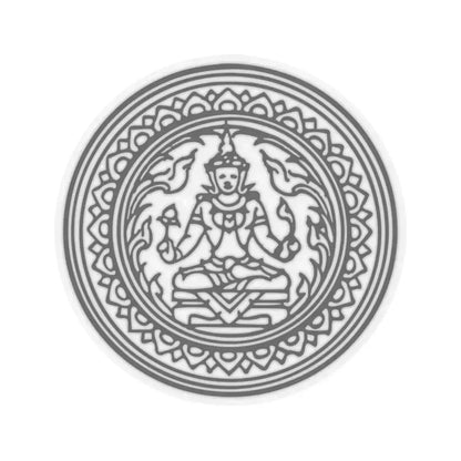 Bua Kaeo Seal (Thailand) STICKER Vinyl Kiss-Cut Decal 6 Inch Transparent - The Sticker Space