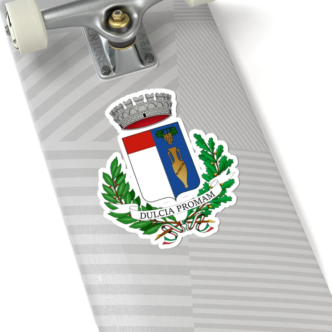 Bubbio-Stemma (Italy) (Coat of Arms) STICKER Vinyl Kiss-Cut Decal - The Sticker Space