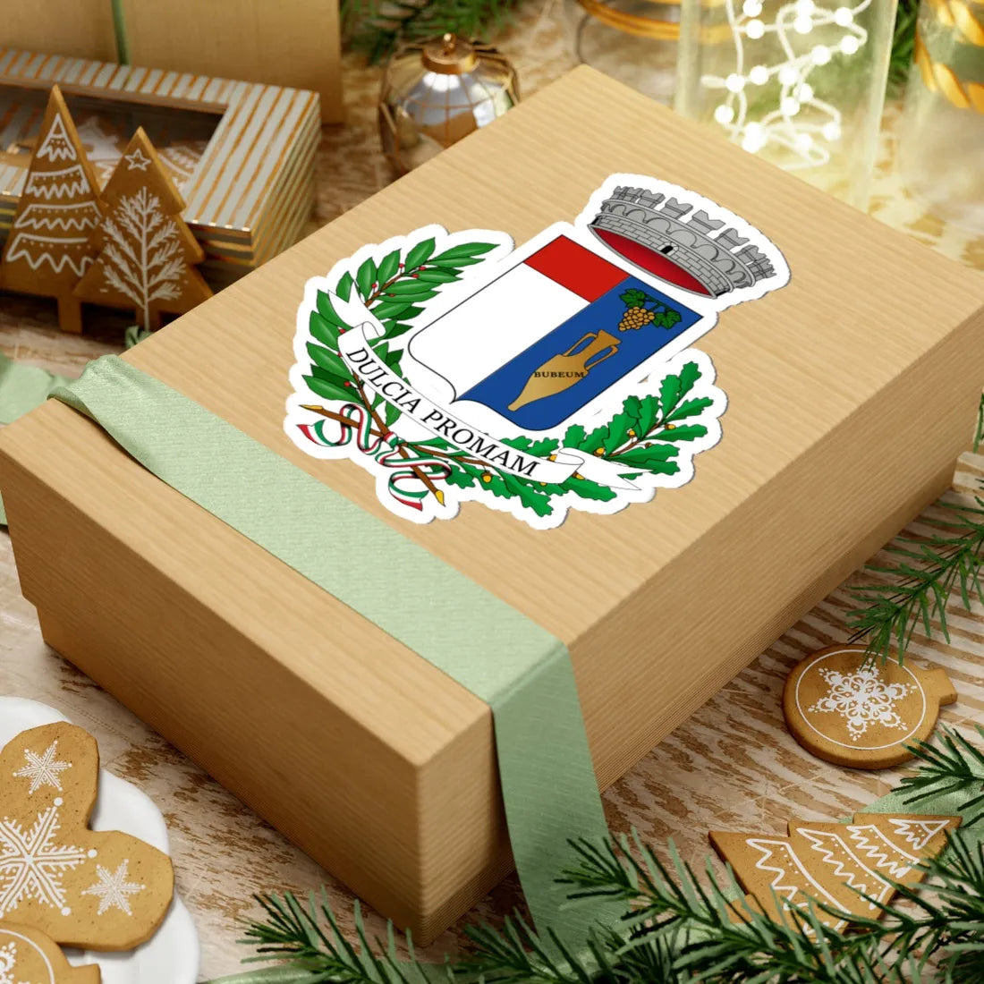 Bubbio-Stemma (Italy) (Coat of Arms) STICKER Vinyl Kiss-Cut Decal - The Sticker Space