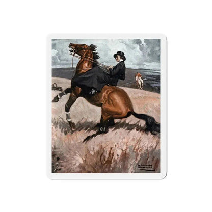 Buccaneer, Good Housekeeping, February 1933 (Magazine Illustration) Refrigerator Magnet 4 Inch Die-Cut - The Sticker Space