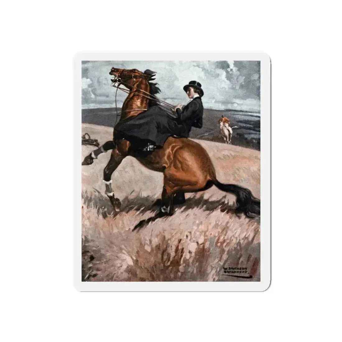 Buccaneer, Good Housekeeping, February 1933 (Magazine Illustration) Refrigerator Magnet - The Sticker Space