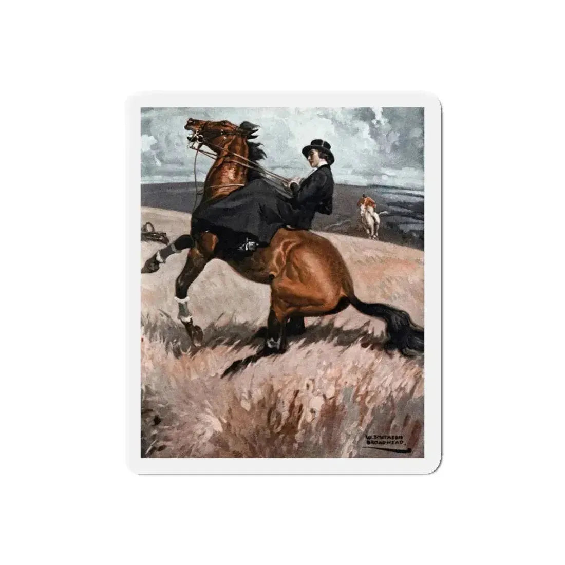 Buccaneer, Good Housekeeping, February 1933 (Magazine Illustration) Refrigerator Magnet - The Sticker Space