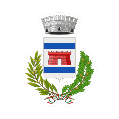 Buccinasco-Stemma (Italy) (Coat of Arms) STICKER Vinyl Kiss-Cut Decal 2 Inch White - The Sticker Space