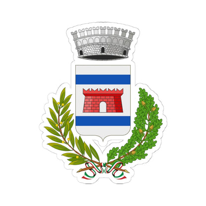 Buccinasco-Stemma (Italy) (Coat of Arms) STICKER Vinyl Kiss-Cut Decal 6 Inch White - The Sticker Space