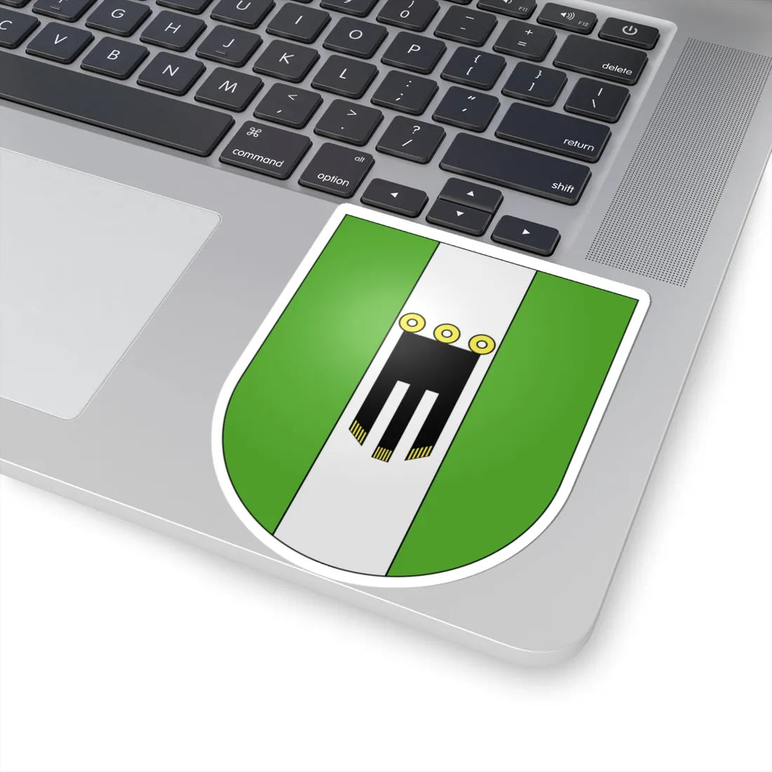 Buchs SG-coat of arms (Switzerland) (Coat of Arms) STICKER Vinyl Kiss-Cut Decal - The Sticker Space