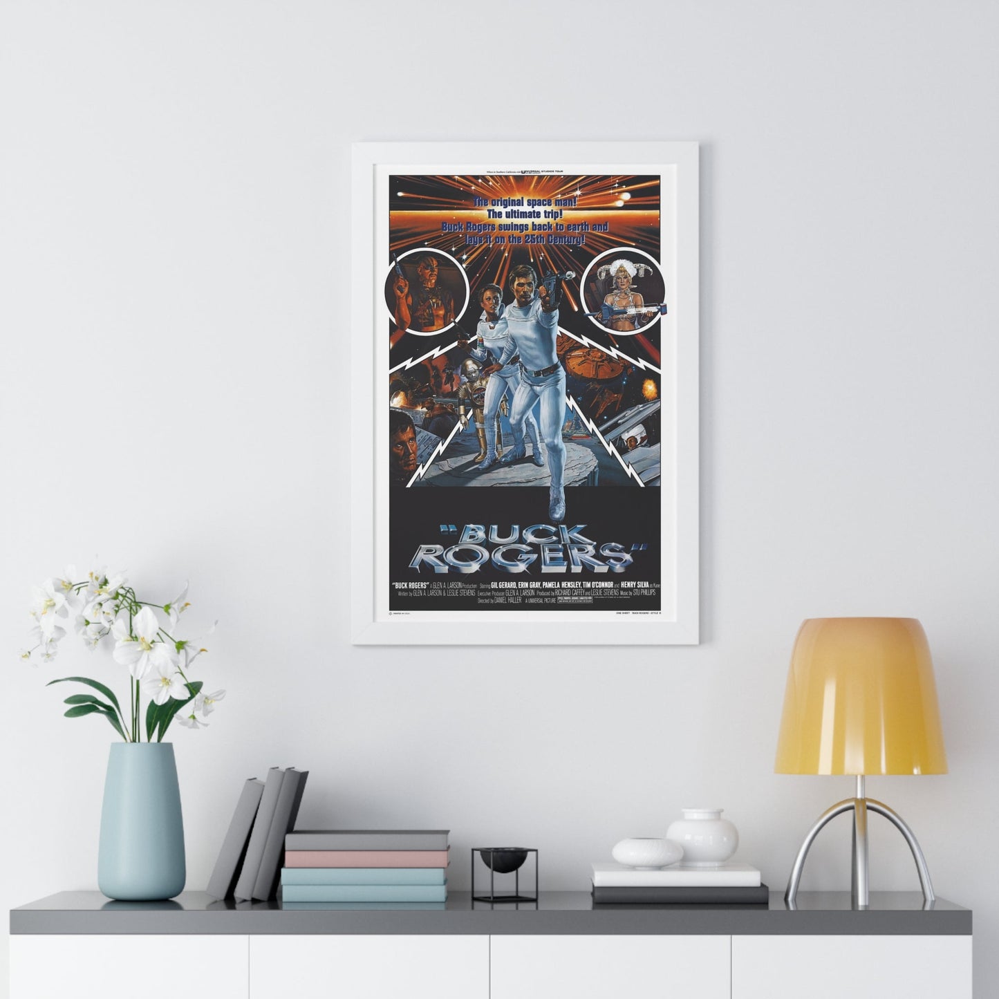 BUCK ROGERS IN THE 25TH CENTURY 1979 - Framed Movie Poster-The Sticker Space