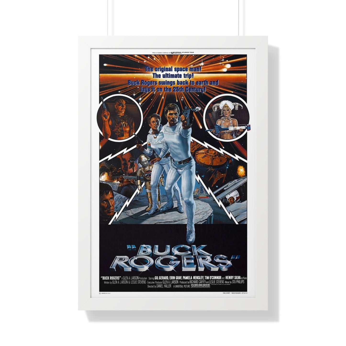 BUCK ROGERS IN THE 25TH CENTURY 1979 - Framed Movie Poster-20" x 30"-The Sticker Space