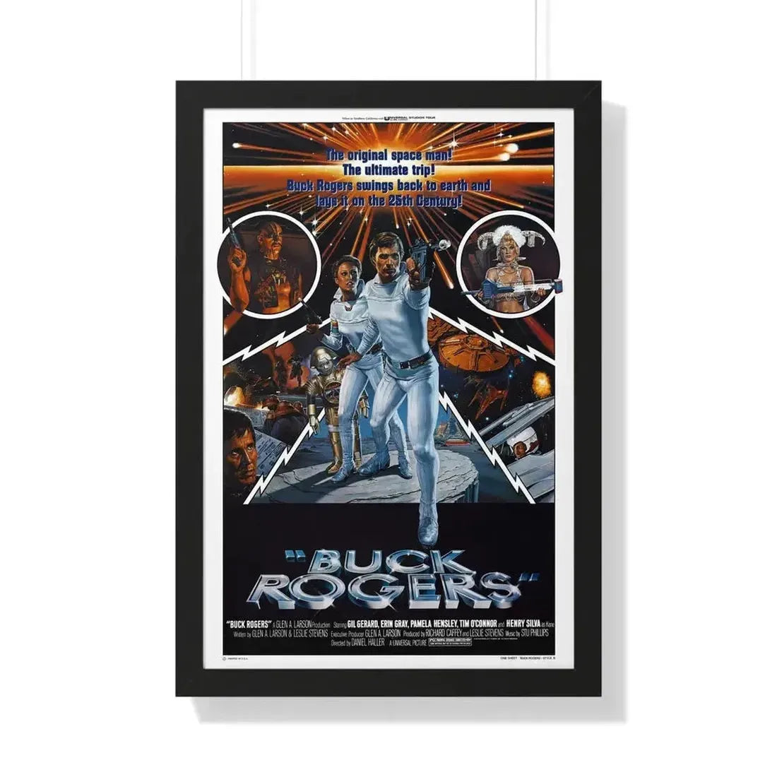BUCK ROGERS IN THE 25TH CENTURY 1979 - Framed Movie Poster - The Sticker Space