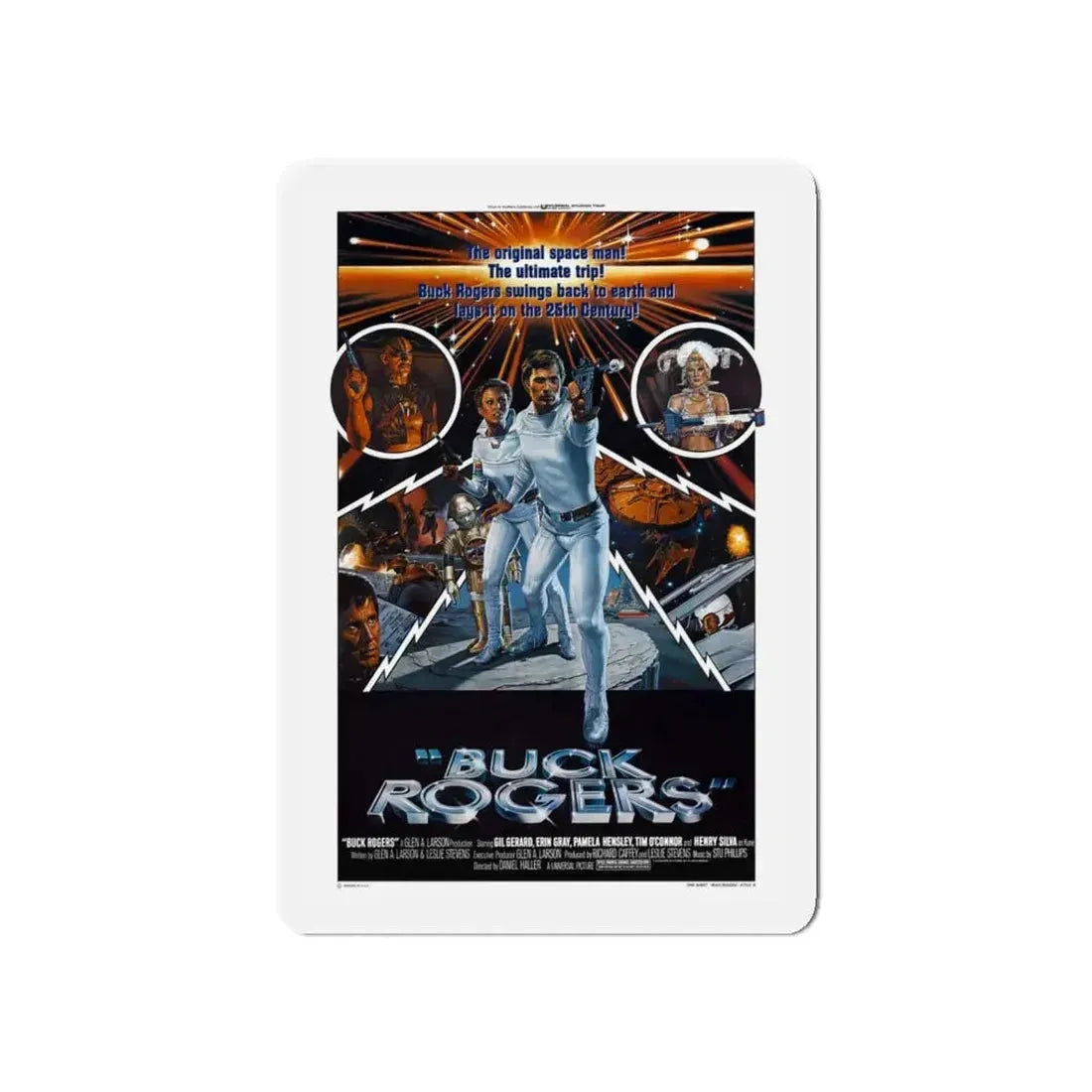 BUCK ROGERS IN THE 25TH CENTURY 1979 Movie Poster - Refrigerator Magnet 5 Inch - The Sticker Space