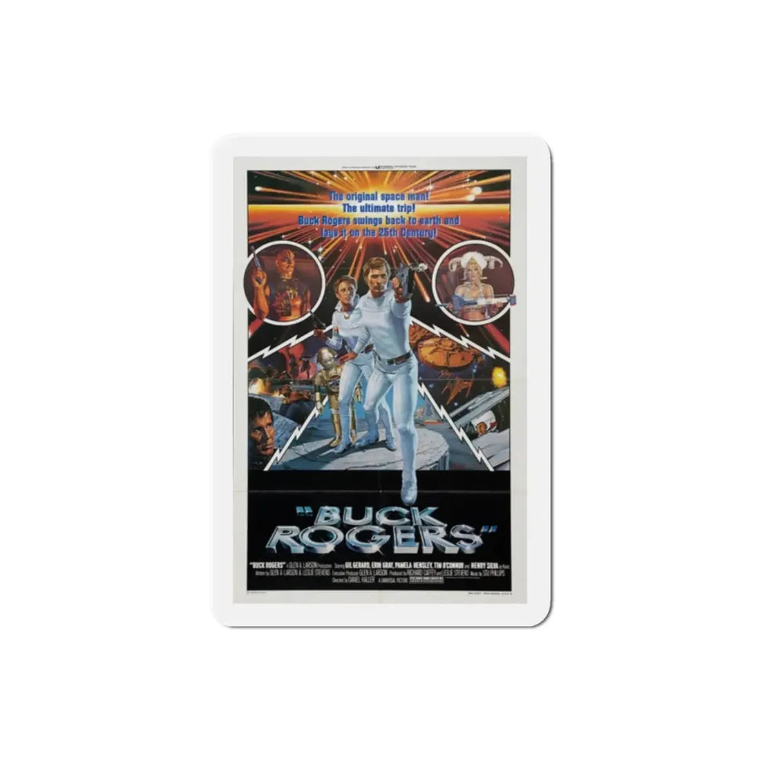 Buck Rogers in the 25th Century 1979 Movie Poster Refrigerator Magnet - The Sticker Space