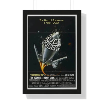 BUCK ROGERS IN THE 25TH CENTURY (TEASER) 1979 - Framed Movie Poster 16″ x 24″ Black - The Sticker Space