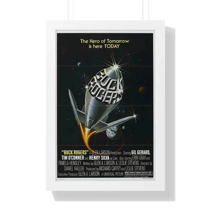 BUCK ROGERS IN THE 25TH CENTURY (TEASER) 1979 - Framed Movie Poster 16″ x 24″ White - The Sticker Space