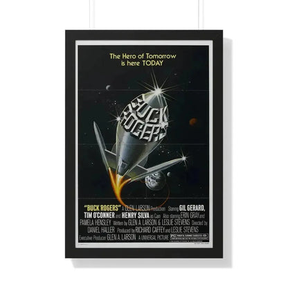 BUCK ROGERS IN THE 25TH CENTURY (TEASER) 1979 - Framed Movie Poster 20" x 30" Black - The Sticker Space