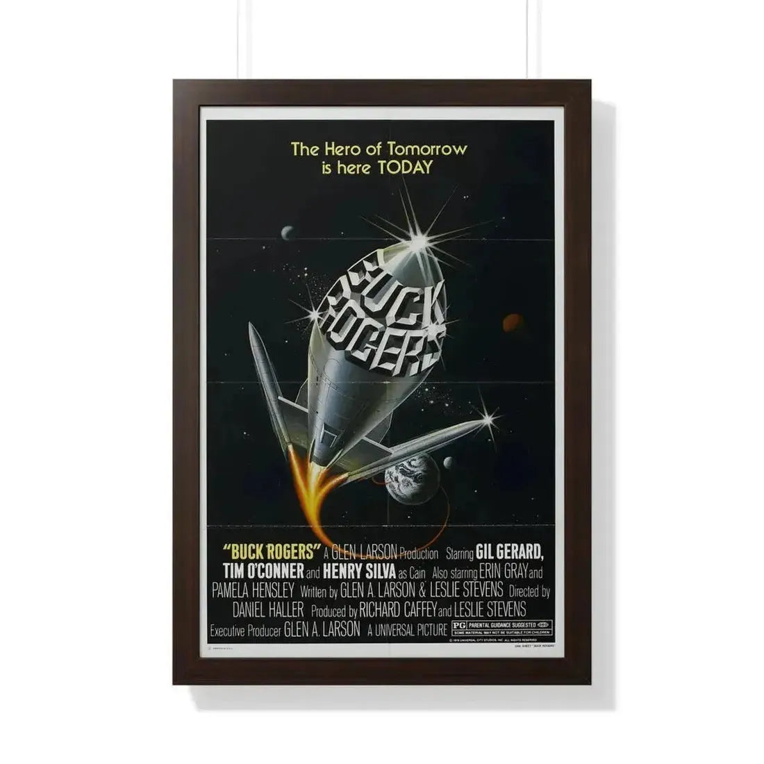 BUCK ROGERS IN THE 25TH CENTURY (TEASER) 1979 - Framed Movie Poster - The Sticker Space