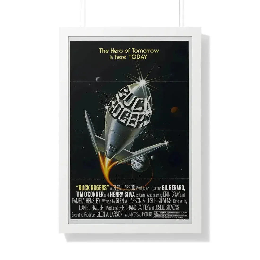BUCK ROGERS IN THE 25TH CENTURY (TEASER) 1979 - Framed Movie Poster - The Sticker Space