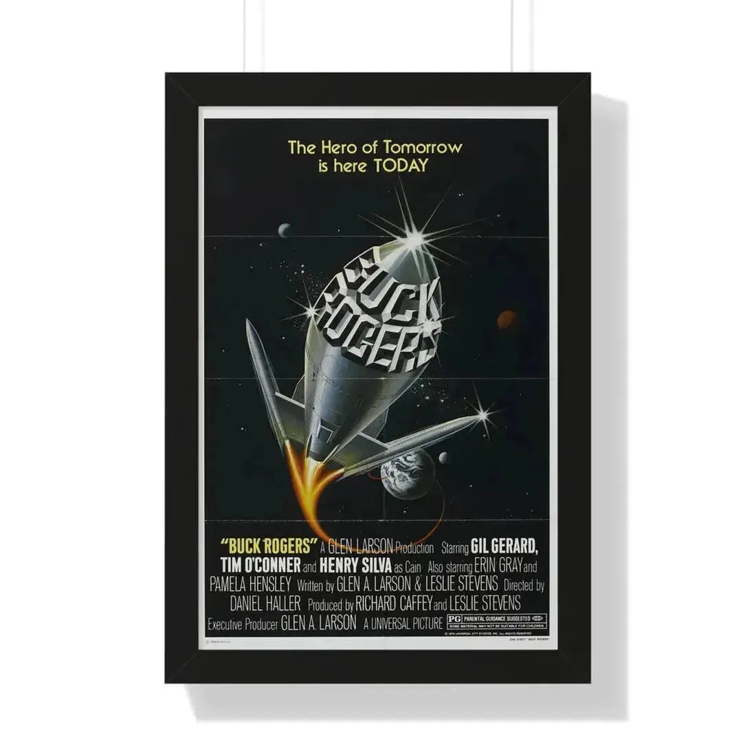 BUCK ROGERS IN THE 25TH CENTURY (TEASER) 1979 - Framed Movie Poster - The Sticker Space