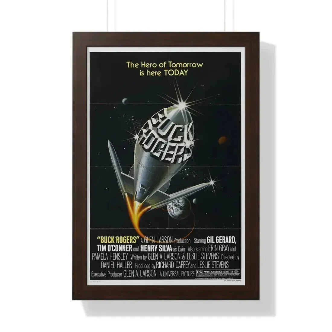 BUCK ROGERS IN THE 25TH CENTURY (TEASER) 1979 - Framed Movie Poster - The Sticker Space