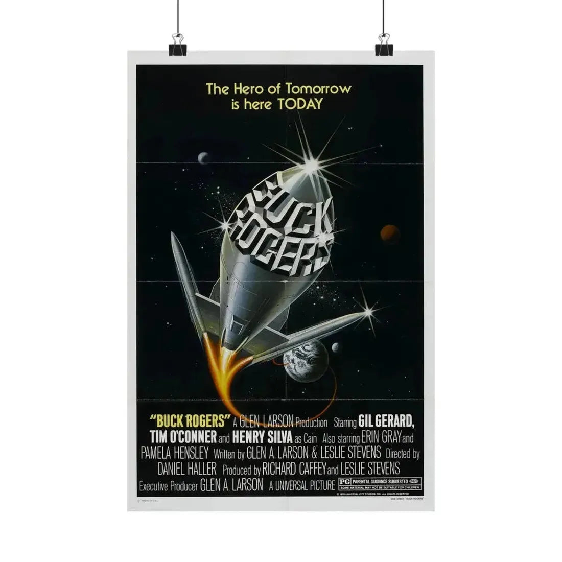 BUCK ROGERS IN THE 25TH CENTURY (TEASER) 1979 - Paper Movie Poster - The Sticker Space