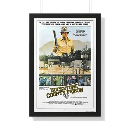 BUCKSTONE COUNTY PRISON 1978 - Framed Movie Poster - The Sticker Space