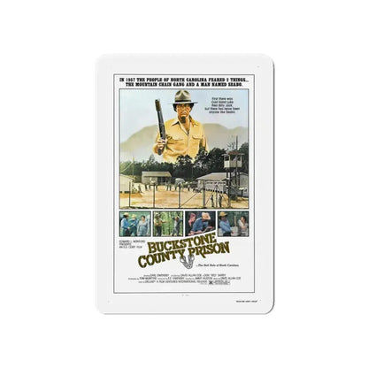 BUCKSTONE COUNTY PRISON 1978 Movie Poster - Refrigerator Magnet 6 Inch - The Sticker Space