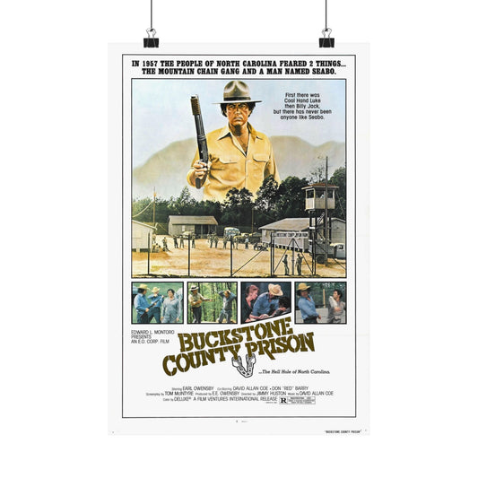 BUCKSTONE COUNTY PRISON 1978 - Paper Movie Poster-12″ x 18″-The Sticker Space