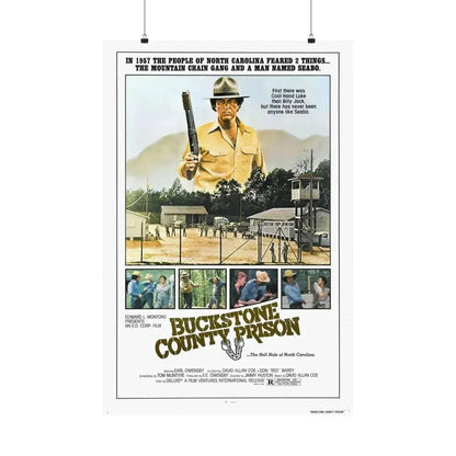 BUCKSTONE COUNTY PRISON 1978 - Paper Movie Poster - The Sticker Space